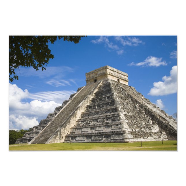 Impression Photo Mexique, Quintana Roo, près de Cancun, Chichen 4 (Devant)