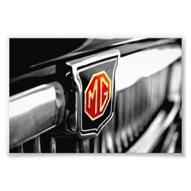 Impression Photo MG Voiture de sport britannique classique (Devant)