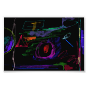 Impression Photo Midnight Neon Échos Luminescents