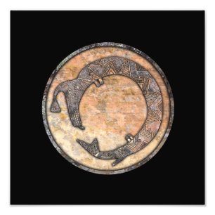Impression Photo Mimbres Water Serpent Talking Canyons, Nouveau-Mex