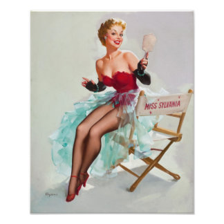 Impression Photo Miss Sylvania Pin-Up Girl