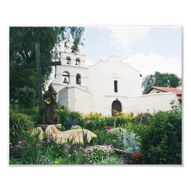 Impression Photo Mission San Diego de Alcala (Devant)
