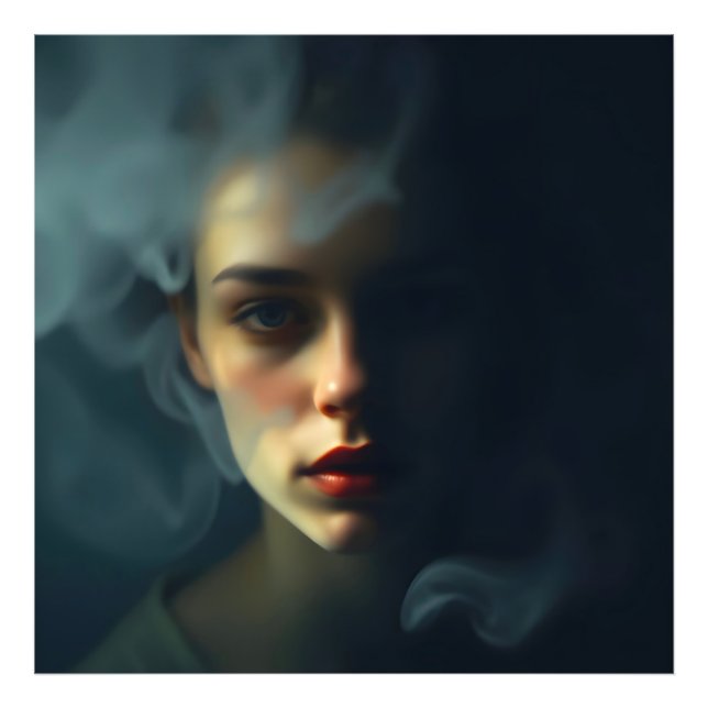 Impression Photo “Mist of Melinoë” – A Spectral Portrait (Devant)