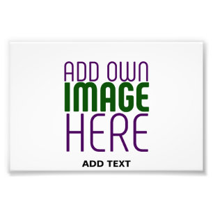 IMPRESSION PHOTO MODELE DE TEXTE D'IMAGE BLANC SIMPLE ÉDITABLE MODE