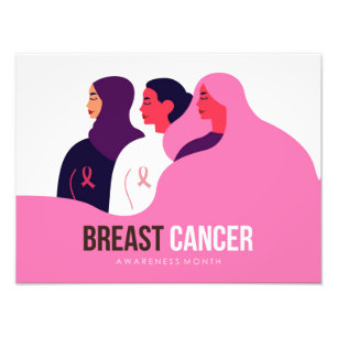Impression Photo Mois de sensibilisation au cancer du sein