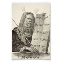 Moïse prophète avec les Tables de la Loi