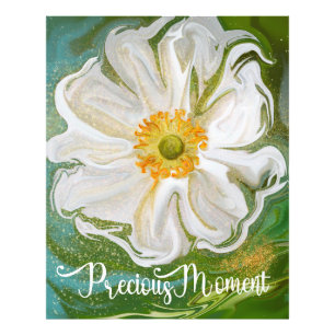 Impression Photo Moment précieux - Puissance de fleur de l'anémone