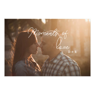 Impression Photo Moments d'amour, couple amoureux