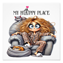 IMPRESSION PHOTO MON ENDROIT HEUREUX