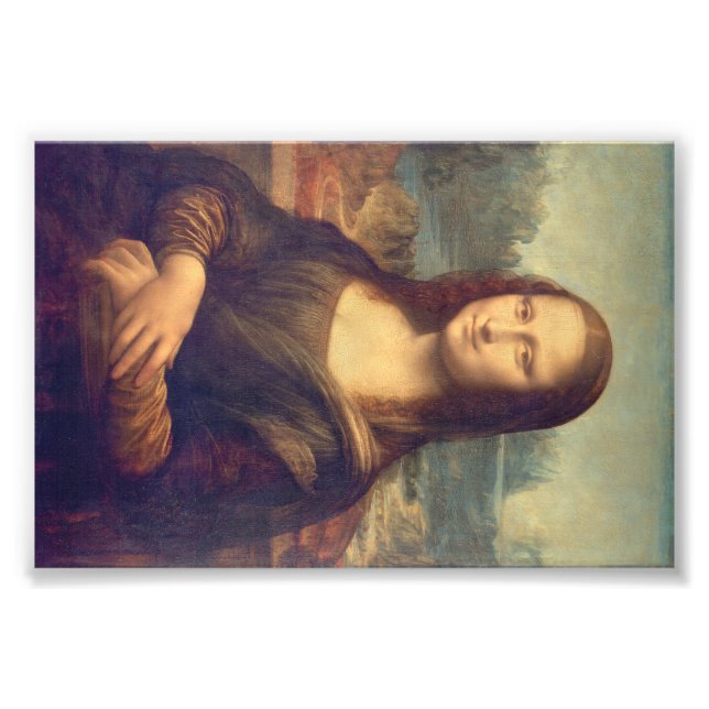 Impression Photo Mona Lisa by Léonard de Vinci (Devant)