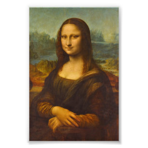 Impression Photo Mona Lisa, La Joconde par Leonardo da Vinci