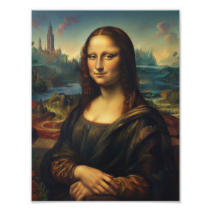 Impression Photo Mona Lisa" Mur d'art Renaissance