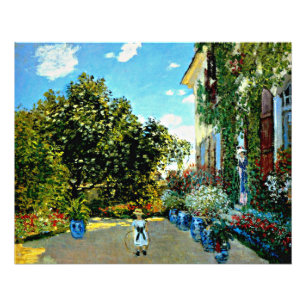 Impression Photo Monet - La Maison de l'artiste à Argenteuil