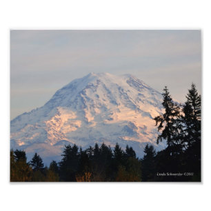Impression Photo Mont Rainier 8X10 de Puyallup, WA