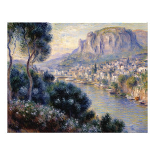 Impression Photo Monte Carlo Vue de Roquebrune
