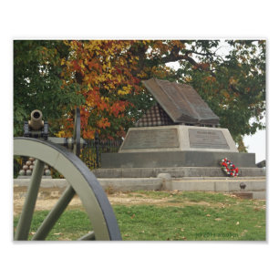 Impression Photo Monument de la Marque d'Eau, Gettysburg, PA