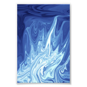 Impression Photo Motif abstrait aquarelle