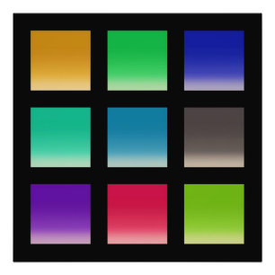 Impression Photo Motif de carrés abstraits modernes