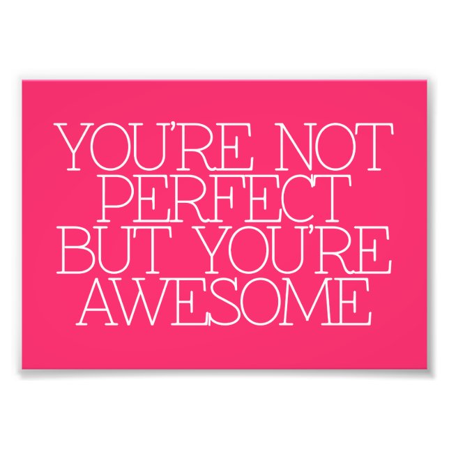 Impression Photo Motivation, inspiration, mots de sagesse citent. (Devant)