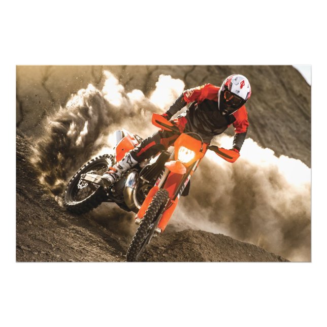 Impression Photo Motocross Rider (Devant)