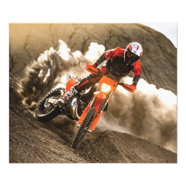 Impression Photo Motocross Rider (Devant)
