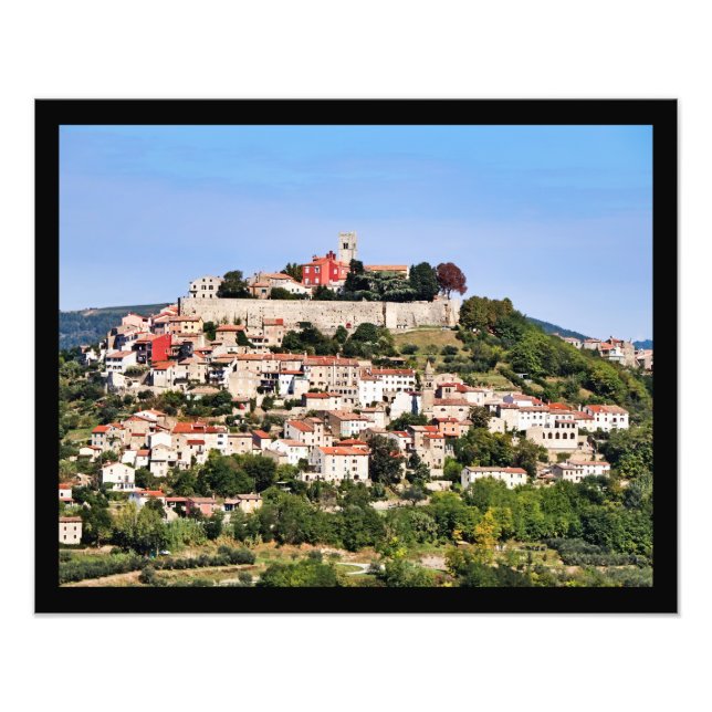 Impression Photo Motovun Croatia (Devant)