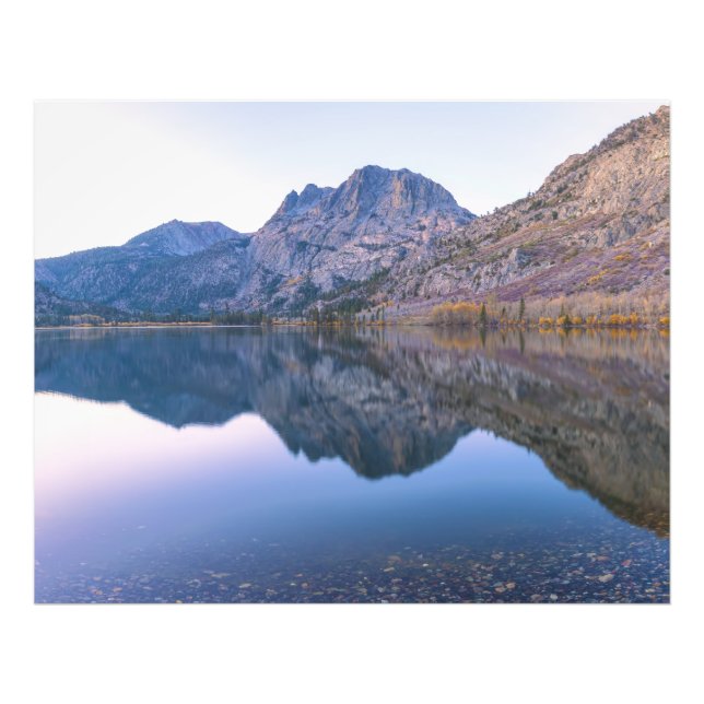 Impression Photo Mt Carson et Silver Lake (Devant)