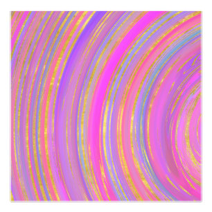 Impression Photo Multicolore et or