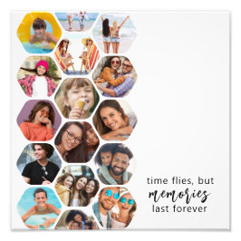 Impression Photo Multiphoto Collage souvenirs Simple Carré moderne