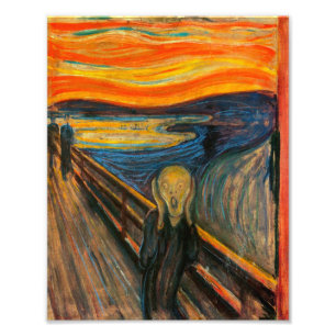 Impression Photo Munch The Scream Print