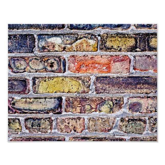 Impression Photo Mur en briques (Devant)