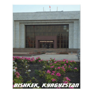 Impression Photo Musée national de Bichkek - Kirghizistan