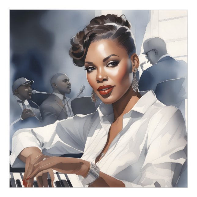 Impression Photo Musiciens de jazz (Devant)