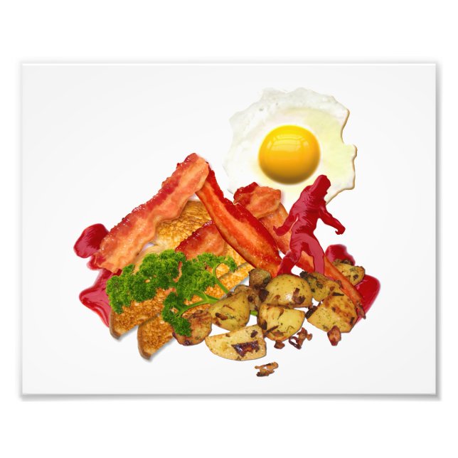 Impression Photo My Kettchoup Gone Squatchin pour décodeur de bacon (Devant)