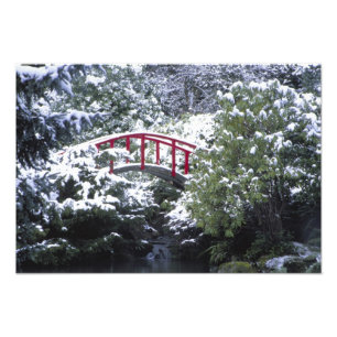 Impression Photo N.A., États-Unis, Washington, Seattle. Pont Moon