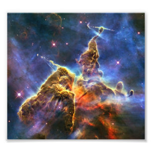 Impression Photo Nebula de Carina (télescope Hubble)