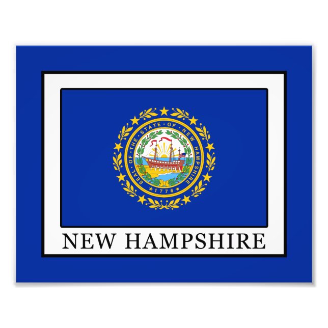 Impression Photo New Hampshire (Devant)
