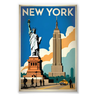 Impression Photo New York USA vintage