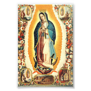 Impression Photo Notre-Dame de Guadalupe Radiant Art