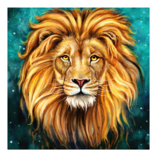 IMPRESSION PHOTO NOUVEAU LION PUISSANT