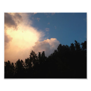 Impression Photo Nuage lumineux