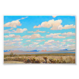Impression Photo Nuages d'un après-midi d'été par Maynard Dixon