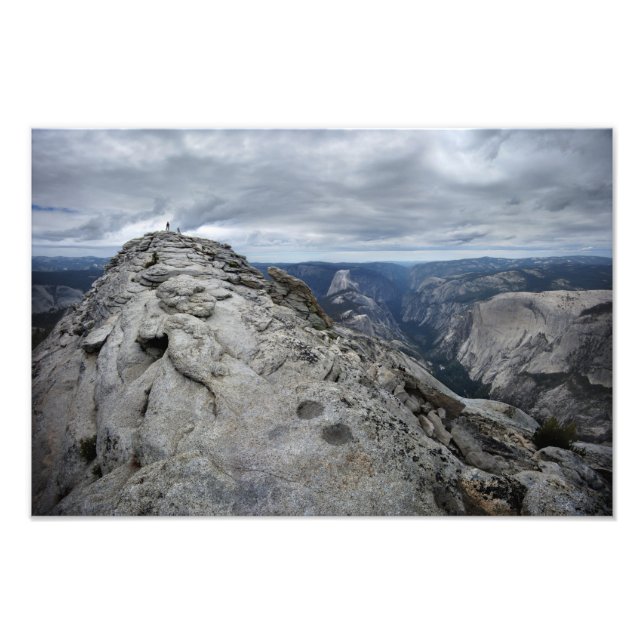 Impression Photo Nuages Repos Vista - Yosemite (Devant)