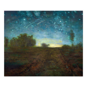 Impression Photo Nuit étoilée par Jean-François Millet
