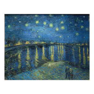 Impression Photo Nuit étoilée sur le Rhône