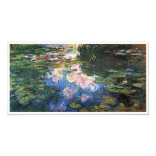 Impression Photo Nymphéas par Claude Monet, Art de jardin vintage