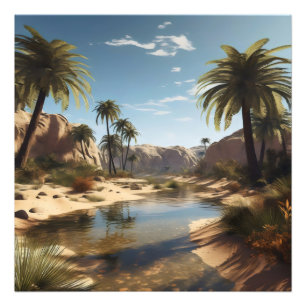 Impression Photo Oasis paisible