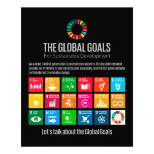 Impression Photo Objectifs mondiaux ODD 2030 agrandir l'impression 