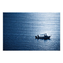 Œuvre d'art minimaliste sur l'océan Poissonnerie B