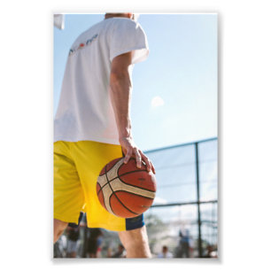 Impression Photo Oeuvre de basket-ball